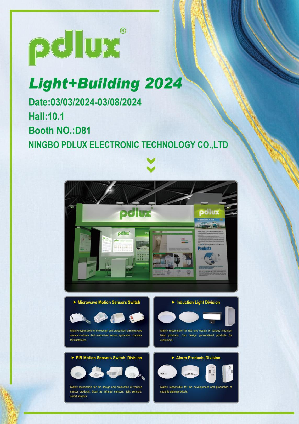 PDLUX, Light + Architecture 2024에서 쇼케이스