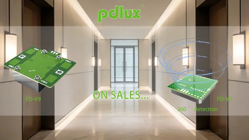 PD-V9 및 PD-V3 마이크로파 모션 센서